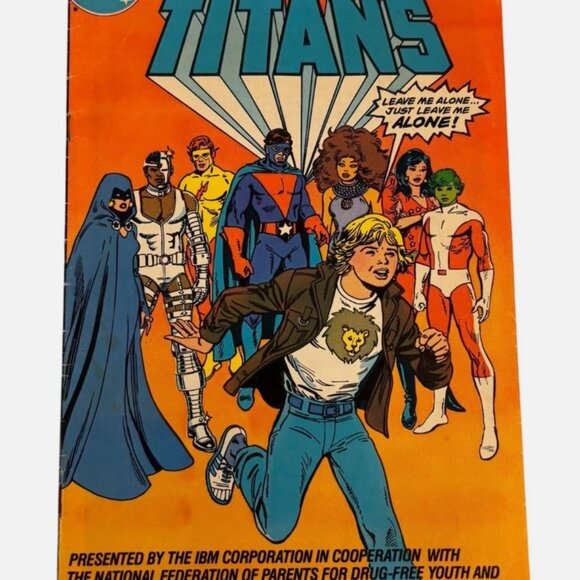 The New Teen Titans - DC Comics 1983 - IBM Drug Awareness Special #3 - Picture 2 of 8